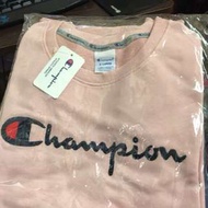 champion L號 棉質長袖上衣 粉色XL 橘紅XL  淺綠色L號#吃土
