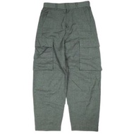 ADAM ET ROPE 2023AW 永續精紡工裝褲 GAS23180 36碼 炭灰色 易穿下裝 [二手] [ADAM ET ROPE]