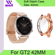 Huawei Watch GT2 Watch Case Soft TPU Cover Compatible For Huawei Watch GT 2 42mm Case