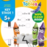 Centrum Crayola I Can Learn Times Table 5+ Wipe Clean