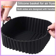 Aislerbee|  Practical Air Fryer Tool for Cooking Air Fryer Silicone Basket Square Silicone Air Fryer