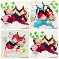 KATUN RVC75 - DRESSY Thin Foam Bra Without Wire 34-40 Hooks 2 Teenage Cotton Lace Small Cup Adult Un