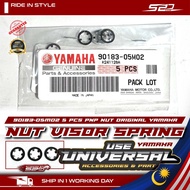 Nut Visor Spring ORI YAMAHA Use Y15 Y16 Exciter 150 155 MxKing NVX Use Heat Shield Spring Nut 90183-