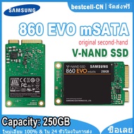 ของแท้ใช้ซัมซุง860 EVO SSD 250GB V-NAND HDD ฮาร์ดไดรฟ์เก็บข้อมูล SATA III SSD MSATA โซลิดสเตทไดรฟ์ภา