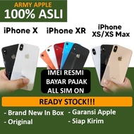 iPhone X | XR |XS | XS Max 64gb 128gb 256gb 512gb Bekas Fullset Second