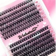 30D+40D/40D+50D/30D+60D/50D+100D Synthetic Dense False Eyelashes, 12-16mm Mixed Length, 12 Rows 240p