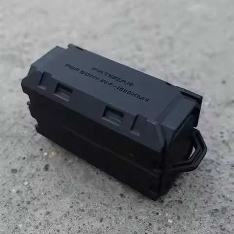 FATBEAR Rugged Shockproof Armor Protective Case Cover for SONY WF-1000XM5 (YY2963) WF-1000XM4