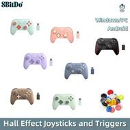 8BitDo Ultimate 2C Wireless Controller Compatible with Windows 10 11 Android Hall Effect Joysticks H