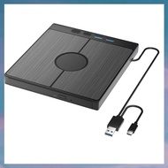 (XCTS) External Blue Ray Optical Drive Portable Bluray Player CD Burner Reader for PC Laptop