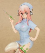 OrchidSeed 超音速子 Super Sonico WF限定 護士 水藍色Ver. 日版 全新未拆 免運~