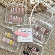 Mocorie - Fake Nails Collection (FREE NAIL TOOL KIT) Fake Nails Coquette/ Y2K Fake Nails/ Cute False