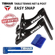 Authentic Tibhar Easy Snap Table Tennis Net Post Ping Pong Clamp Type with Measuring Gauge