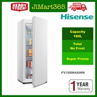 Hisense 180L Frost Free Upright Freezer FV188N4AWN