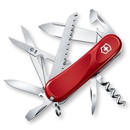 VICTORINOX Evolution 17 Swiss Army Knife Multifunctional Knife with Saw and Corkscrew, featuring 13 