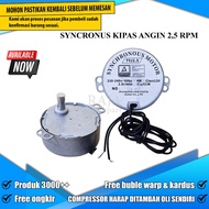 MR25 SYNCHRONOUS MOTOR ROTARY FAN/ SYNCRONUS FAN MOTOR/ 2.5 RPM