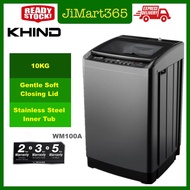 Khind Fully Auto Washing Machine WM100A 10KG Mesin Basuh Hisense WTAG8511T 8KG