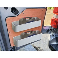 2PCS Caravan Camper Pocket Boxes For Tool Storage Van Racking Ratchet Strap Universal Automotive Rea