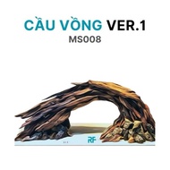 Rainbow Layout ver.1 aquarium decoration miniature size 30x20x20cm (Ms008)