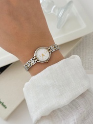 復古 Citizen Exceed 雙色調金屬錶帶腕錶