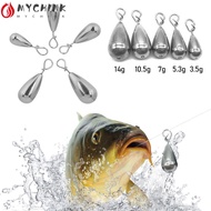 CHINK Fishing Weight Sinker 3.5/5.3/7/10.5/14g Sports Entertainment Line Sinkers Hook Connector Fish