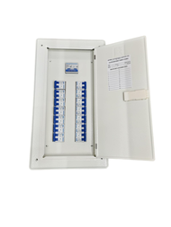 Panel Board 80A 2Pole Main (Chint) with 14 Branches 2Pole Miniature Circuit Breaker (Royu)
