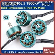LIZMON Crossover|Brushless MotorRacing Drone Parts, Blue Color 2306.5 1800KV Flying Racing Motor,  H