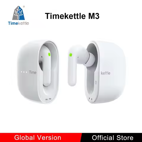Timekettle M3 Translator Earbuds Bluetooth Real Time Simultaneous Headphones Instant Voice Translate