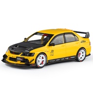 1:24 Mitsubishi Lancer EVO 9 Diecast Model Pull Back Mainan Kereta