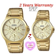 [2YEARS WARRANTY] Original Casio MTP-V300G-9A LTP-V300G-9A Men Watch / Ladies Watch Couple Watch MTP