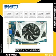 GIGABYTE GT240 GV-N240D5-512I (rev. 1.0) Graphics Card
