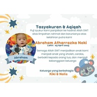 CHILDREN'S AQIKAH STICKERS