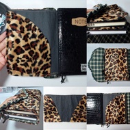 Custom insert pocket traveler's journal/louise carmen/leather journal