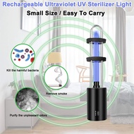 Rechargeable Ultraviolet UV Sterilizer Light Tube Bulb Disinfection Bactericidal Lamp Ozone Steriliz