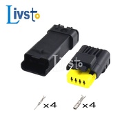 1 Set 4Pin 211PC042S4021 211PL042S0011 Car Reversing Camera Wire Plug Auto Taillight Cable Connector
