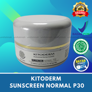 Kitoderm Sunscreen Normal P30 Cream 10gr Original / Krim Tabir Surya Normal SPF 30 Pink BPOM Aman / 