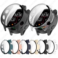 Hard Screen Protector PC Case with Tempered Glass Film Full Cover Shell for Garmin Forerunner 970