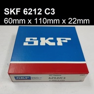 SKF Bearing 6212 C3 60x110x22 Metal Seal Original