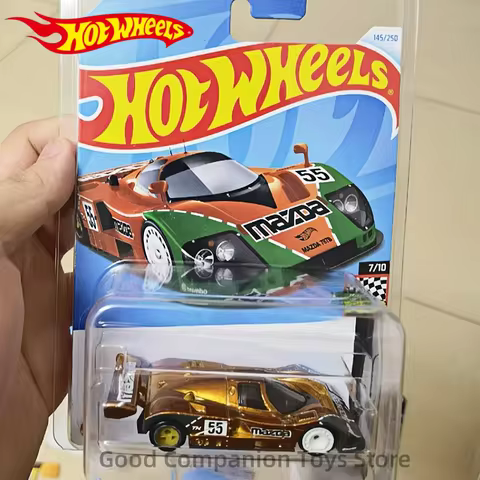 Original Hot Wheels HW Race Day Mazda 787B Super Treasure Hunt Collectible 1:64 Diecast Vehicle Mode