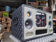 มาใหม่ บลูทูธ6.5"120ว้อยคู่คาราโอเกะ2ระบบกลาง 4"แหลม 2"แอมป์D900โมชุดL