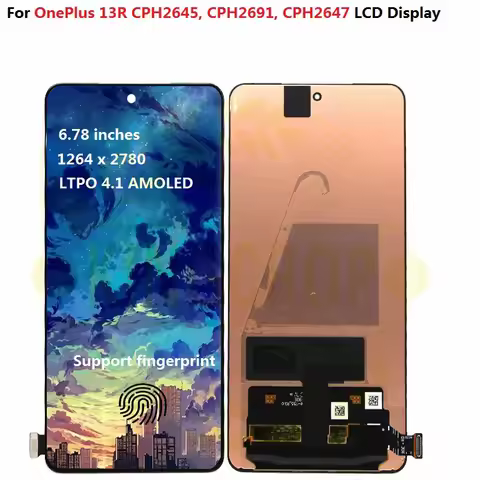 6.78 inch for OnePlus 13R lcd display with touch screen digitizer Assembly for oneplus 13r lcd CPH26