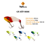 TNTLures B35e Iron Fish Lure 3.5cm 6.8g SUS304 Compact 3D Eyes for Predator Fishing