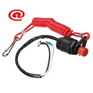 Boat Motor Emergency Kill Stop Switch for  / Outboard Stop Kill Switch Cut Off Switches with Safety 