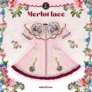 BLT brand Pink Mini Dress Merlot lace