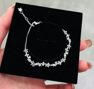💜禮盒裝 Pandora Bracelet 潘朵拉璀璨星河手鍊閃耀不對稱五角星 手鍊 手鐲 生日禮物 禮物