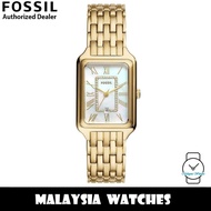 (OFFICIAL WARRANTY) Fossil ES5304 Raquel Three-Hand Date Gold-Tone Stainless Steel Woman Watch (2 Ye