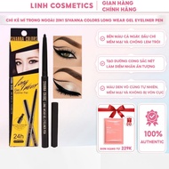 Sivanna 2in1 Inner and Outer Eyeliner Pencil, Sivanna Colors Long Wear Gel Eyeliner HF777