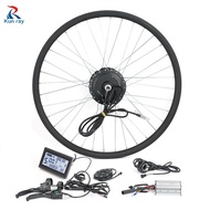 유Rear Motor Wheel 36V 48V 500W Ebike Kit Front Electric Bike Wheel Conversion Kit LCD3 Bicycle W ♠┱