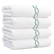 Premium Small Hotel Bath Towel 400g. Lint Free Egyptian Cotton.. Tight Weave Embroidery Thirsty. Hig