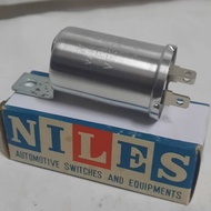 NILES FLASHER RELAY 12V 3 PIN MODEL VF312L.MADE IN JAPAN