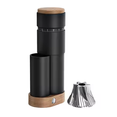 A76G-Burr Coffee Grinder,Portable Electric Grinder ,Espresso Grinder With Conical Burr,Stepless Grin